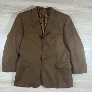 Ermenegildo Zegna Brown Suit Jacket